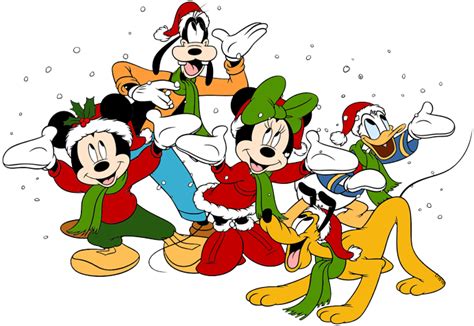 mickey and goofy christmas - Clip Art Library