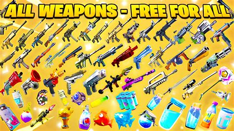 ⭐LEGENDARY ALL WEAPONS - FFA⭐ 8743-8307-9274 by doctor9x - Fortnite ...