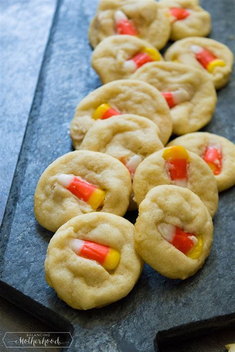 Candy Corn Sugar Cookies - Balancing Motherhood