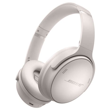 Bose QuietComfort 45 Headphones Noise Cancelling Over-Ear Wireless Bluetooth Earphones, White ...