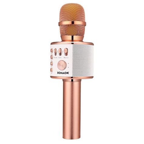 Bonaok Karaoke Microphone – Karaoke Machine Systems – KARAOKE MANIAC