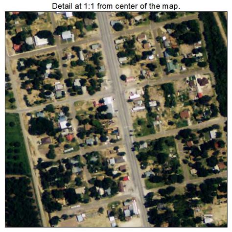 Aerial Photography Map of Quemado, TX Texas