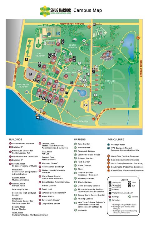 Directions/Map - Snug Harbor Cultural Center & Botanical Garden