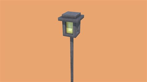 Minecraft Lamp Post - Download Free 3D model by Watoosh [96db441 ...