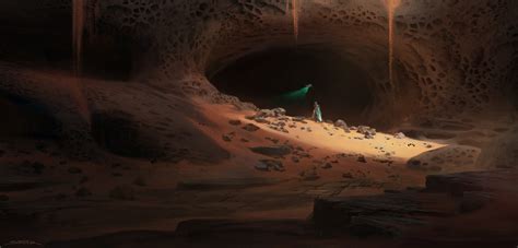 Mars Cave by Brandon Stricker : r/ImaginaryCaves