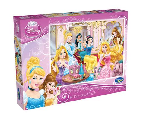 Holdson Disney Princess Jigsaw Puzzle, 60 Piece (Princess Perfection ...