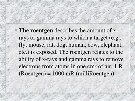 PPT - Radiation Units PowerPoint Presentation, free download - ID:9658072