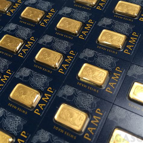 Buy MULTIGRAM+25 x 1 gram Gold Bars Pamp Suisse Fortuna with VERISCAN ...