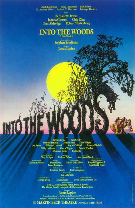 Into the Woods (Broadway) Movie Posters From Movie Poster Shop