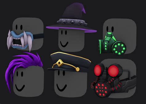 Various Roblox hats by IDontHaveAUse on DeviantArt