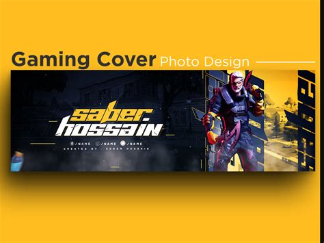 Cover photo Gaming / Banner Design for web / Gaming banner by Saber ...