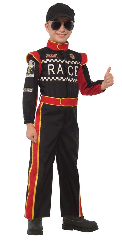 Boys Race Car Driver Costume (Large) – JJ's Party House