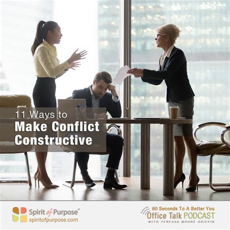 PODCAST: How to Engage in Constructive Conflict - Spirit Of Purpose