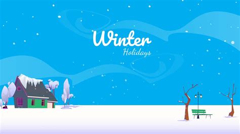 Winter Holidays Slides Template - SlideKit