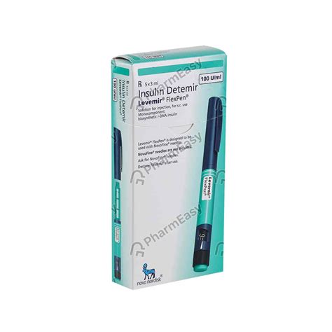 Levemir Flexpen Injection 3ml - Uses, Side Effects, Dosage, Composition ...