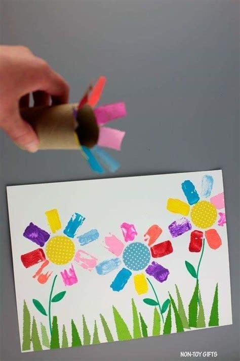 Untitled | Art for kids, Flower crafts, Flower art