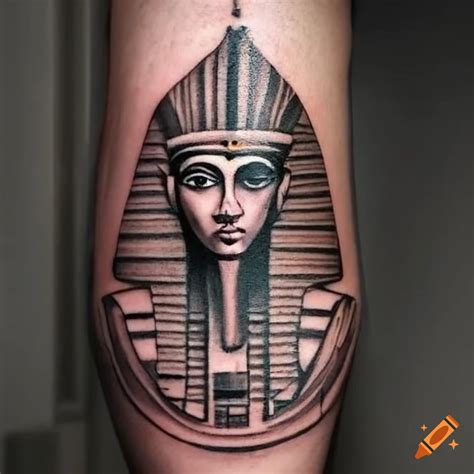 Egyptian tattoo design for male arm on Craiyon