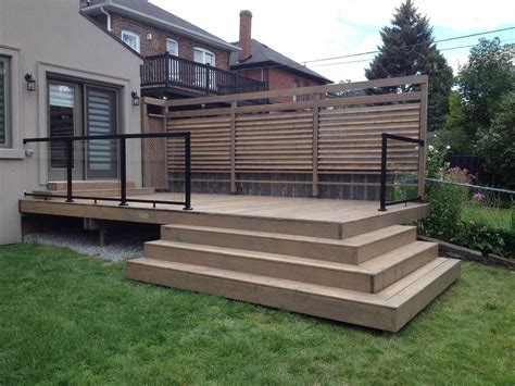 Deck Railings - FLEX•fence - Louver System Horizontal Deck Railing, Wood Deck Railing, Deck ...