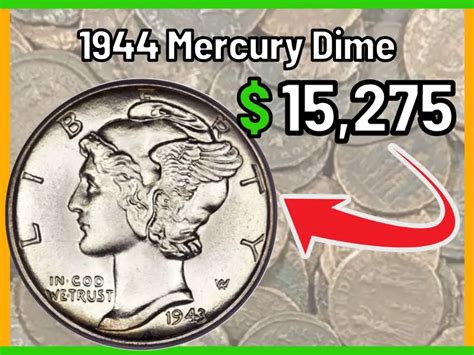 1944 Mercury Dime Value and Price Chart