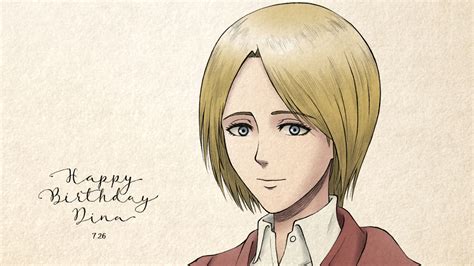 Attack On Titan Dina Fritz On Birthday HD Anime Wallpapers | HD Wallpapers | ID #39290