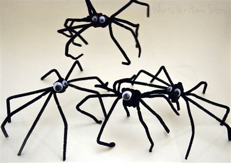 Pipe Cleaner Spiders | Whats Ur Home Story