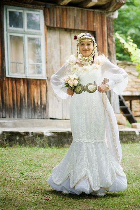 Bulgarian bride via weddingnouveau.com | Traditional wedding attire, Bride, International bride