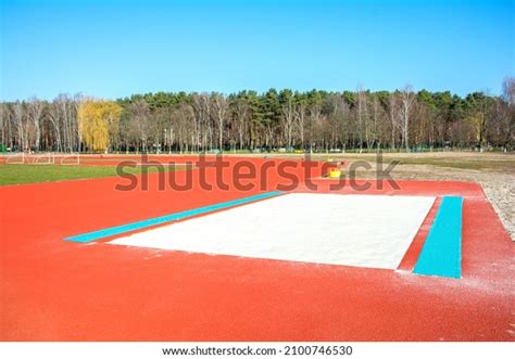 Long Jump Sand Pit Jumping Pit Stock Photo 2100746530 | Shutterstock