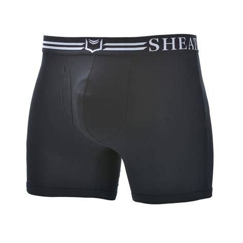 SHEATH 4.0 Men's Dual Pouch Boxer Brief // Black + White (S) - Sheath Underwear - Touch of Modern