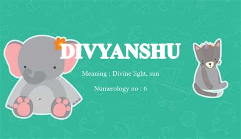 Divyanshu Name Meaning