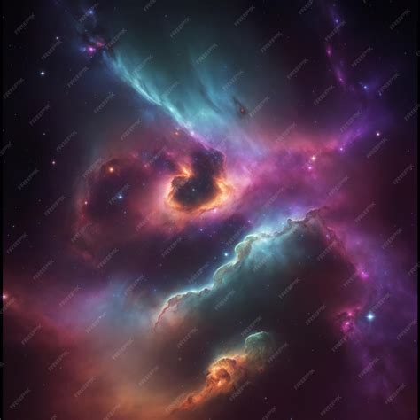 Premium AI Image | Nebulae Star Clusters Interstellar Dust Nebulosity ...