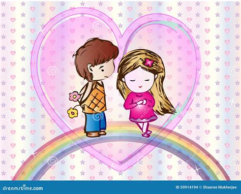 83 Wallpaper Hd Cartoon Boy Girl Love Picture - MyWeb