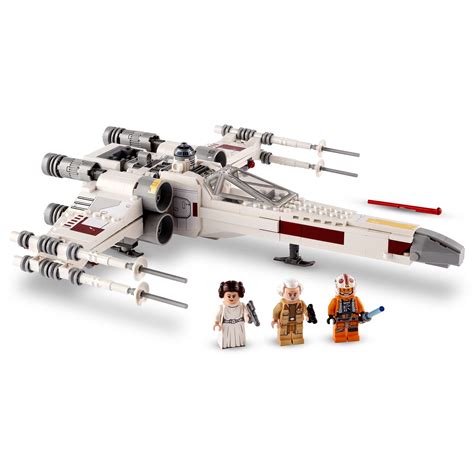 LEGO Star Wars Luke Skywalker's X-Wing Fighter 75301 Building Toy Set ...