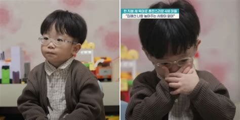 4-Year-Old Korean Boy Cries When Talking About Parents, Thinks Mum ...