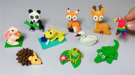 Handmade Polymer Clay Animal Crossing Seasons Mini Dioramas - agrohort.ipb.ac.id