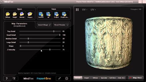 MindTex Demonstration: Low-Cost Normal Map Generator - YouTube