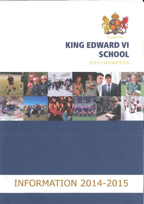 Information 2014 2015 by King Edward VI School - Issuu