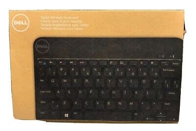 Brand New Dell Tablet Wireless Keyboard. | eBay