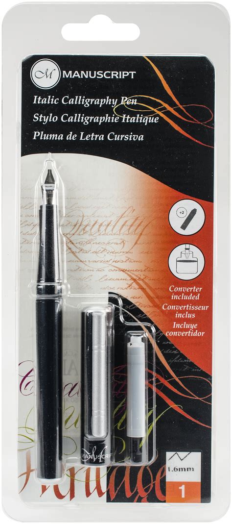 Manuscript Italic Calligraphy Pen-2B - Walmart.com