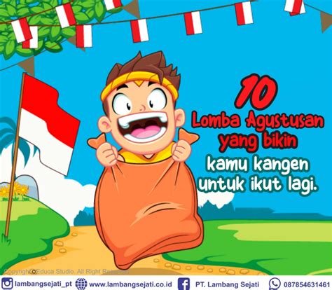 Kartun 17 Agustusan Yang Bikin Kamu Kangen Pulang Kampung | Gambar, Kartun, Kartun lucu