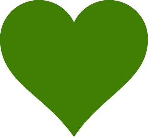 Download HD Green Heart Vector Png Transparent PNG Image - NicePNG.com ...