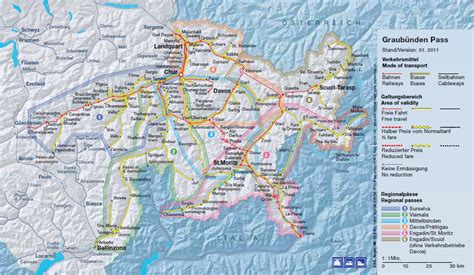 SwissPasses.com :: Discounted Swiss Regional Rail Passes :: Graubünden Pass — Map of Validity ...