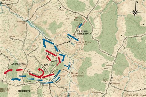 Appomattox Campaign Map | Dolmarva Design Maps