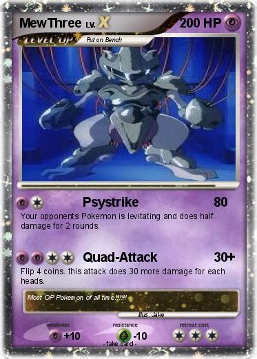 Pokémon MewThree 1244 1244 - Psystrike - My Pokemon Card