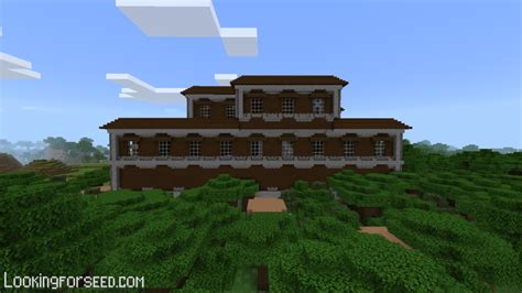 Woodland Mansion Seeds for Minecraft Bedrock | Lookingforseed.com