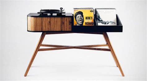 This Made-For-Turntable Table Is High On Mid-century Vibe! - SHOUTS