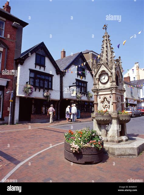 Town centre, Great Torrington, Devon, England, United Kingdom Stock ...