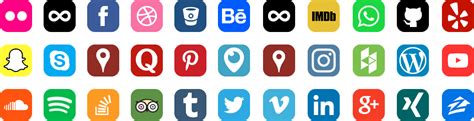 Download Social Media Icons For Email Signature - d0wnloadui