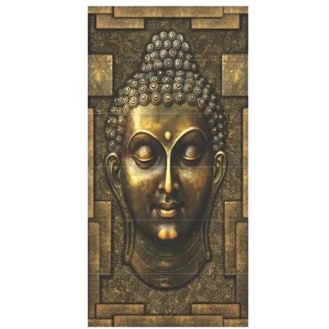 Glossy Buddha Sandblast Ceramic Tiles, Size: 60 * 60 In cm at Rs 400/square feet in New Delhi