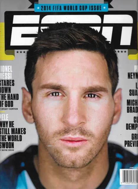 ESPN MAGAZINE LIONEL Messi Fifa World Cup Issue Pele Neymar Luis Suarez 2014 . $20.66 - PicClick