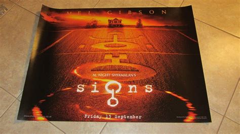 Signs movie poster - Mel Gibson poster - Signs poster (A) | #1902875668